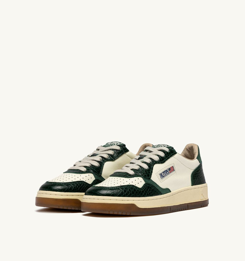 AUTRY - Basket Medalist Low Leat/Coprint Mrsh/Green