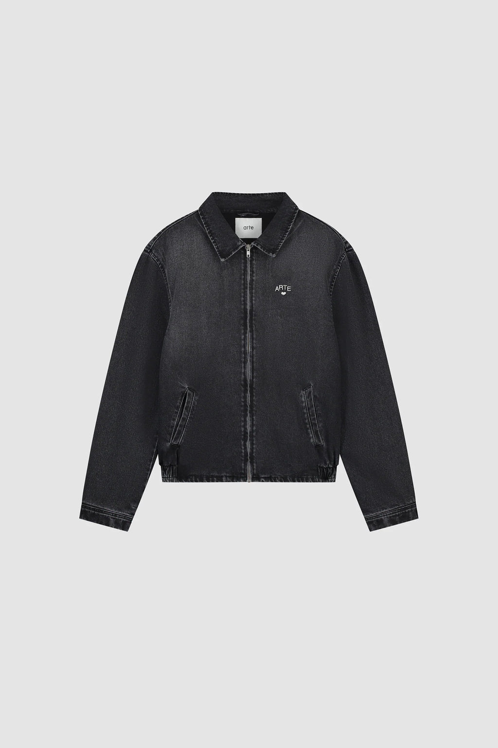 Arte - Veste Washed Denim Classic Black