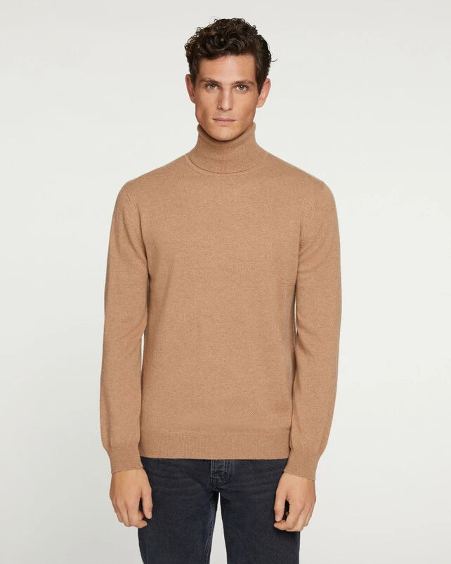 Kujten - Pull Col roulé Raph Camelo