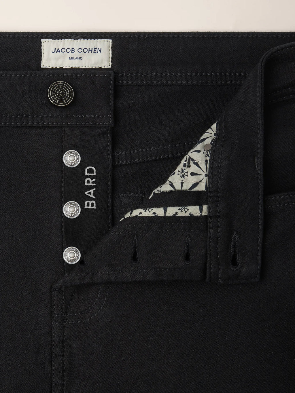 Jacob Cohen - Jeans Bard denim strech Noir