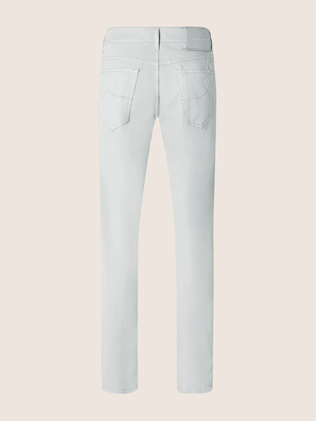 Jacob Cohen - Pantalon Nick en gabardine de coton Opaline