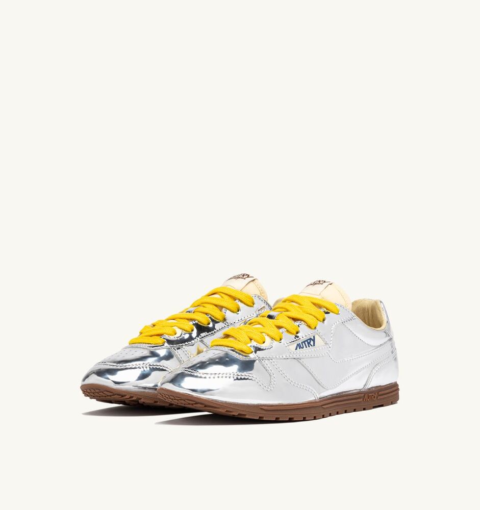 AUTRY - Basket Windspin Argent Mirroir