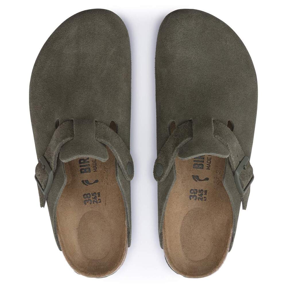 Birkenstock - Boston Suède Thyme