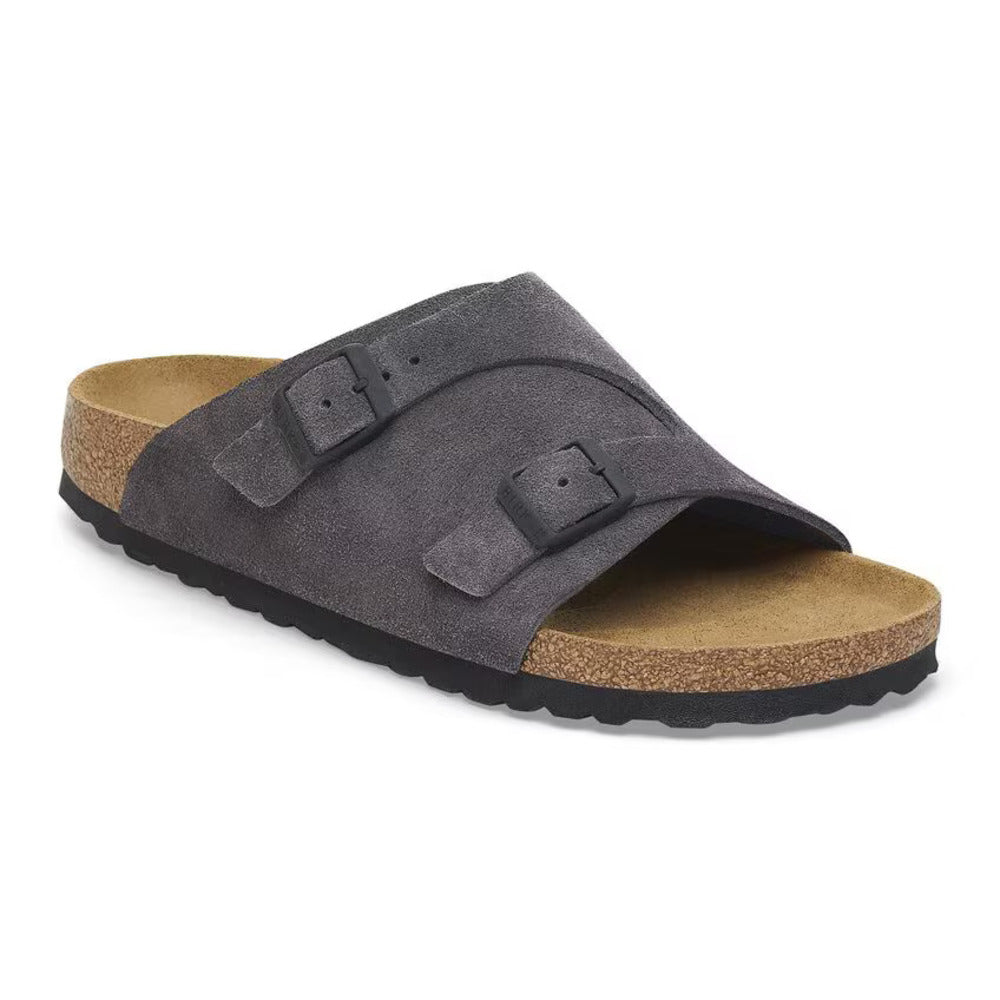 BIRKENSTOCK - Zurich suede Velvet Grey