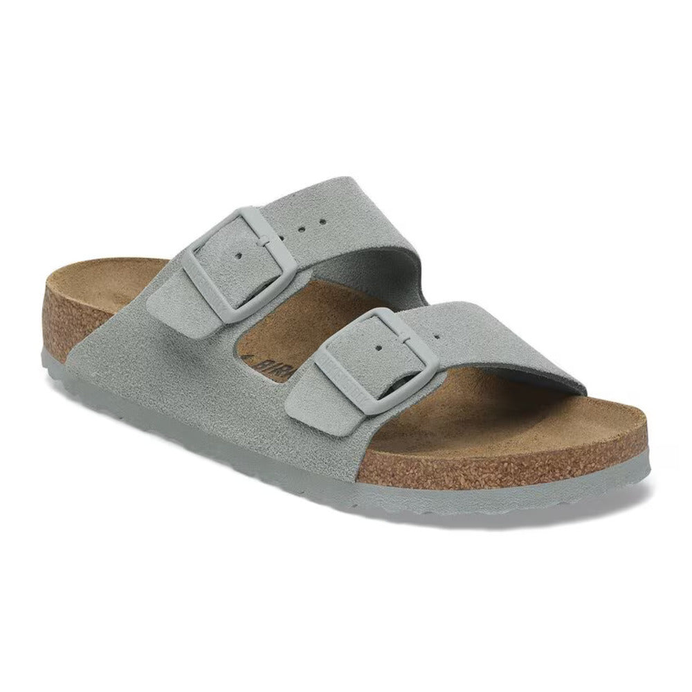BIRKENSTOCK - Arizona suède Pure Sage