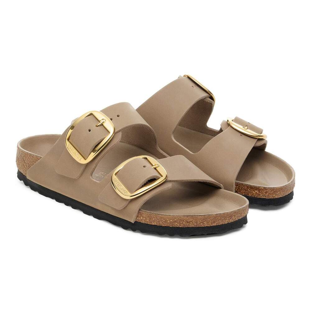 Birkenstock - Arizona Big Buckle Cuir Huilé Tabacco brown