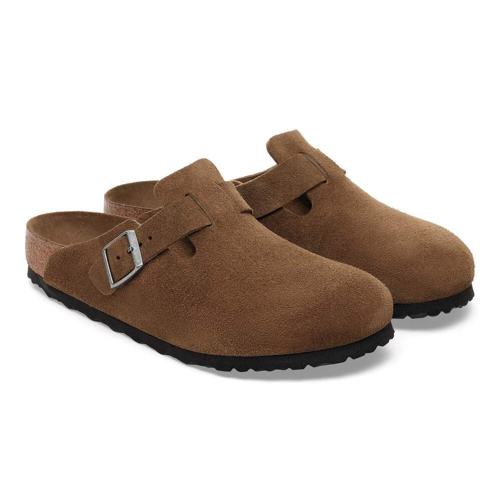 Birkenstock - Boston lit de pied souple Dark Tea Tonal