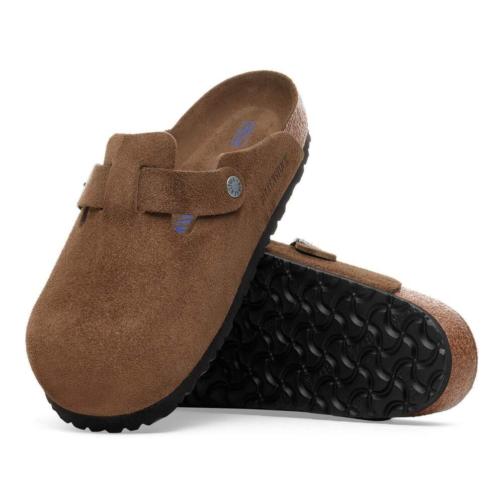 Birkenstock - Boston lit de pied souple Dark Tea Tonal