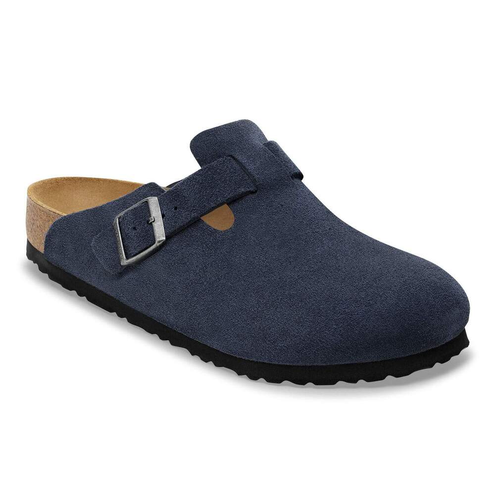Birkenstock - Boston Suède New Navy