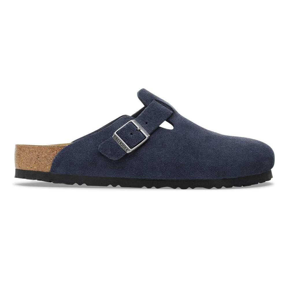 Birkenstock - Boston Suède New Navy