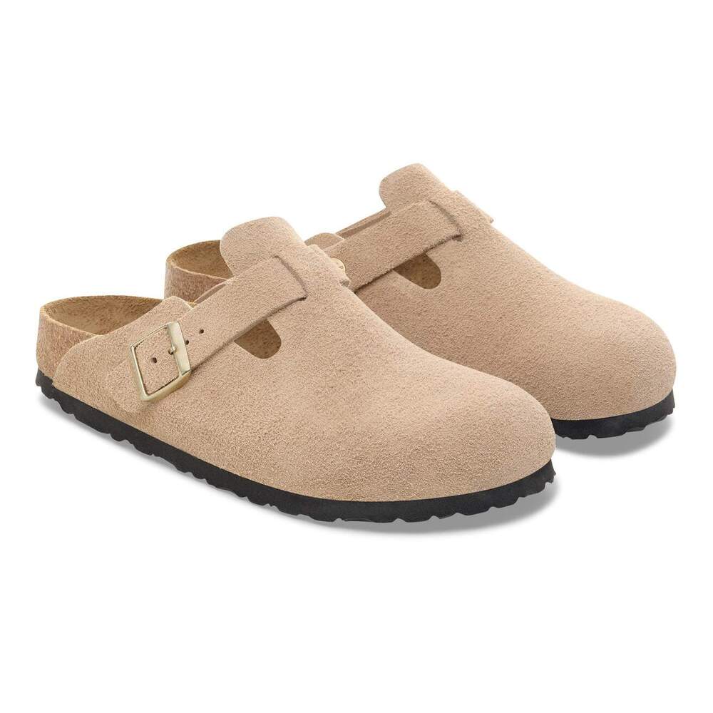 Birkenstock - Boston Suède Sandcastle