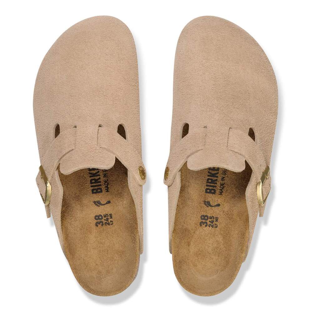 Birkenstock - Boston Suède Sandcastle