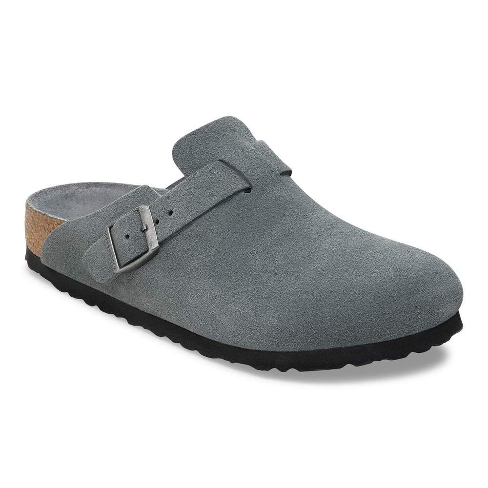 Birkenstock - Boston lit de pied souple Basalt Gray Tonal