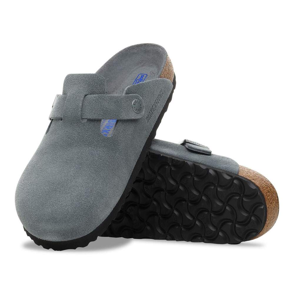 Birkenstock - Boston lit de pied souple Basalt Gray Tonal