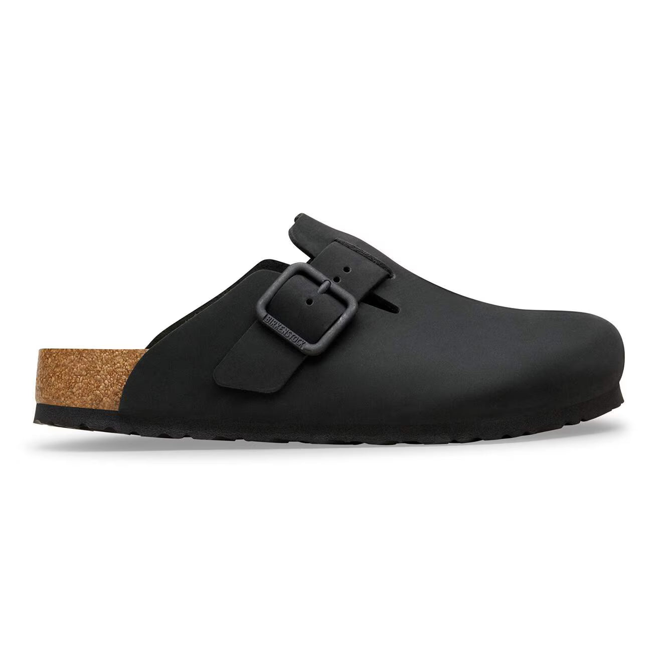 Birkenstock - Boston Wire Buckle Cuir Nubuck Black