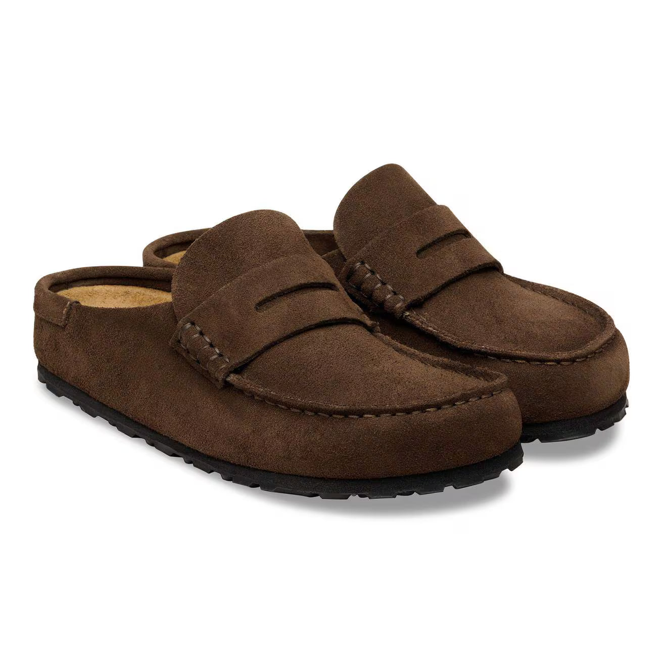 BIRKENSTOCK - Naples wrapped suède Carafe