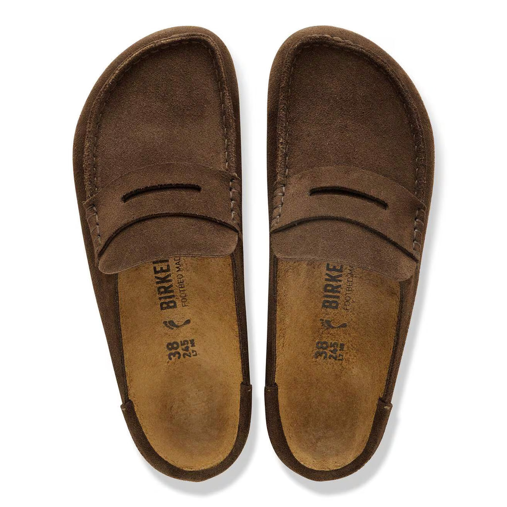 BIRKENSTOCK - Naples wrapped suède Carafe