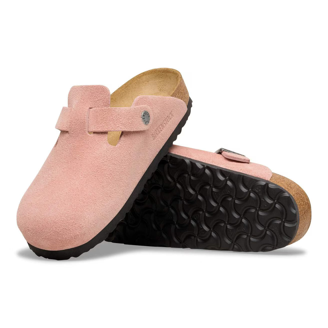 Birkenstock - Boston Suede Pink Clay