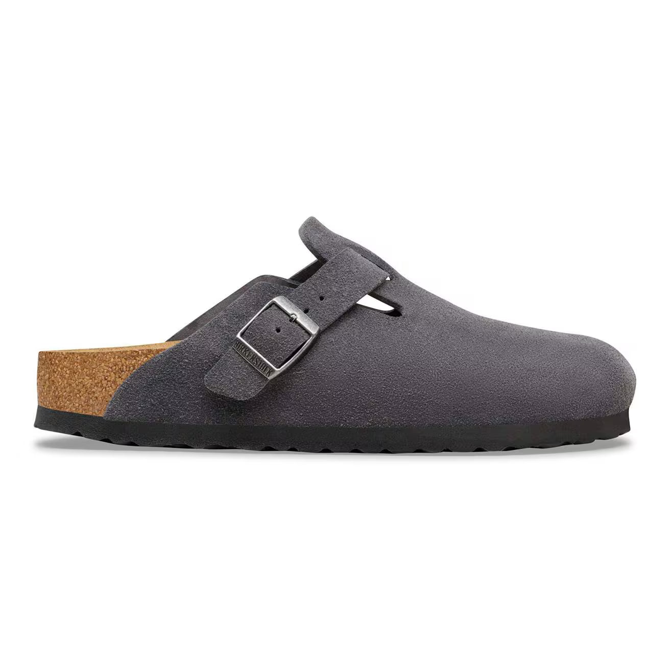 Birkenstock - Boston Suede Charcoal