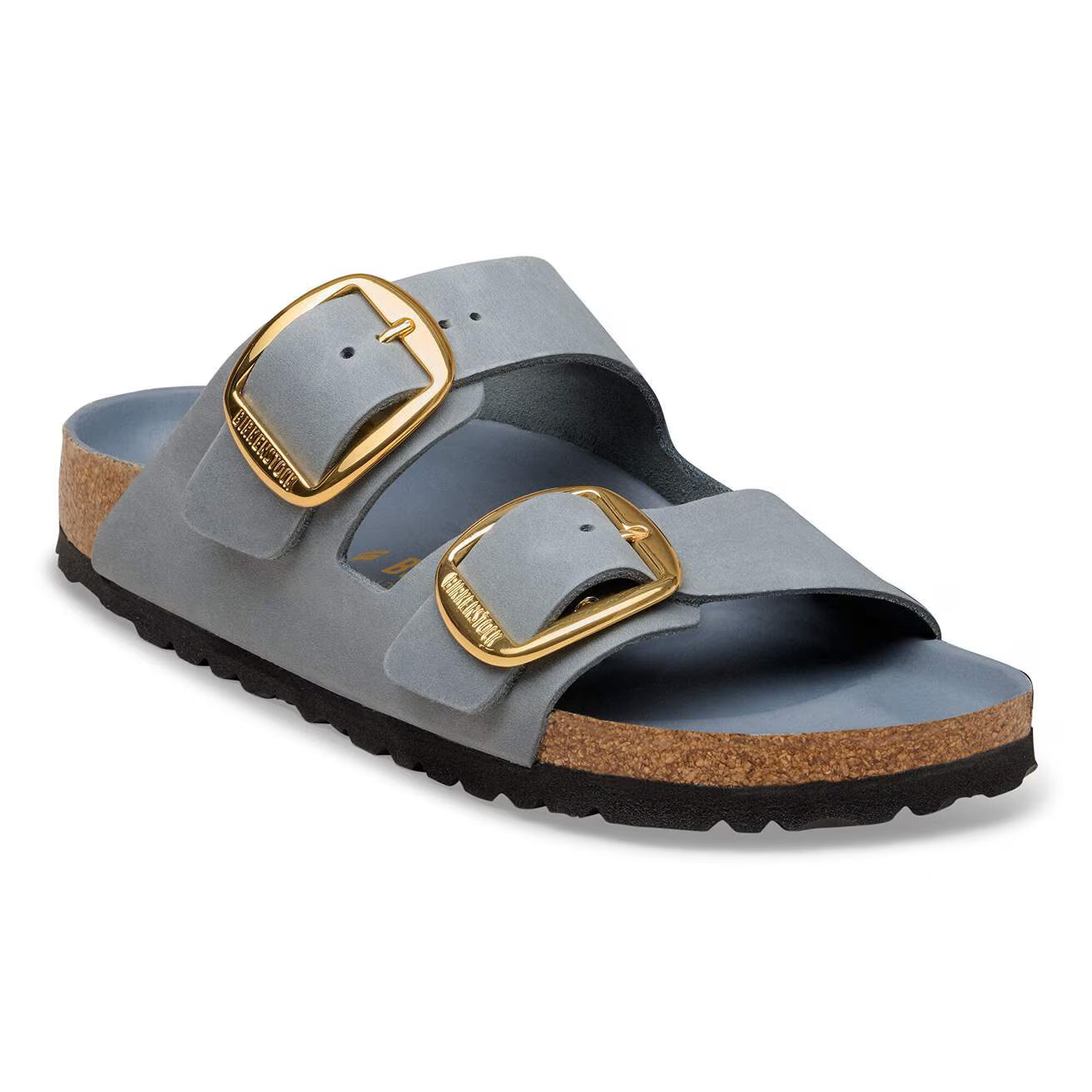 Birkenstock - Arizona Big Buckle Cuir Huilé Basalt Gray