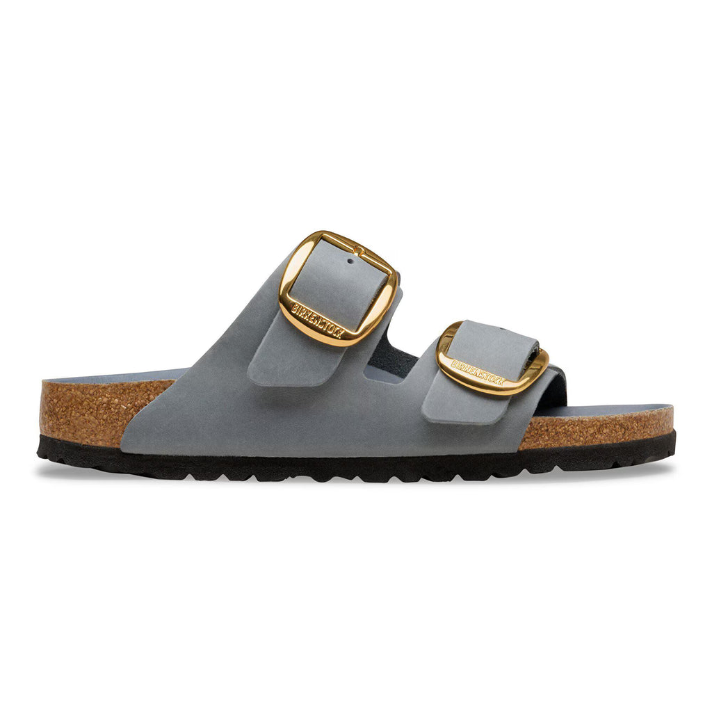 Birkenstock - Arizona Big Buckle Cuir Huilé Basalt Gray