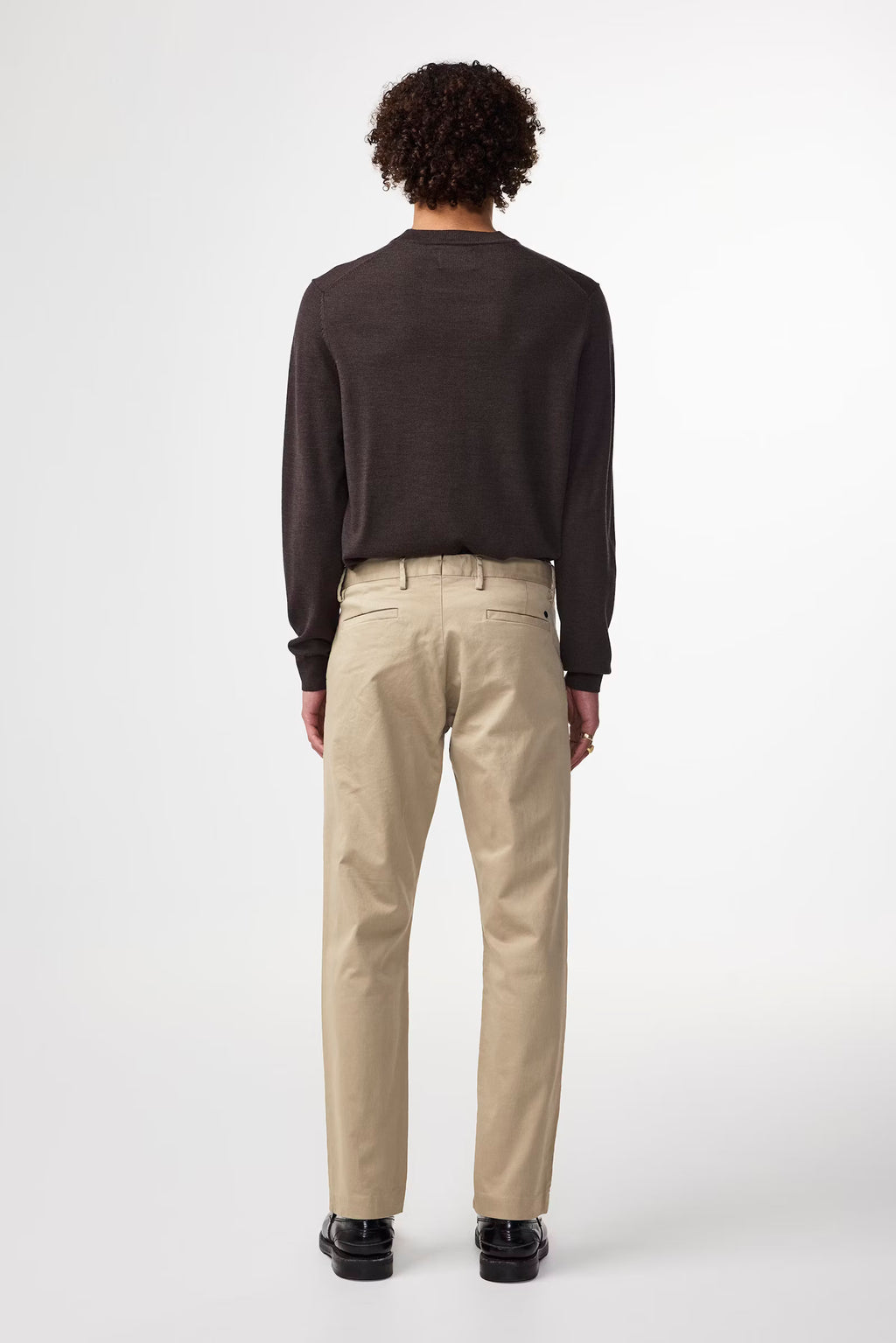 NN07 - Theo 1420 Classic tailored slim fit Chino Kaki Beige