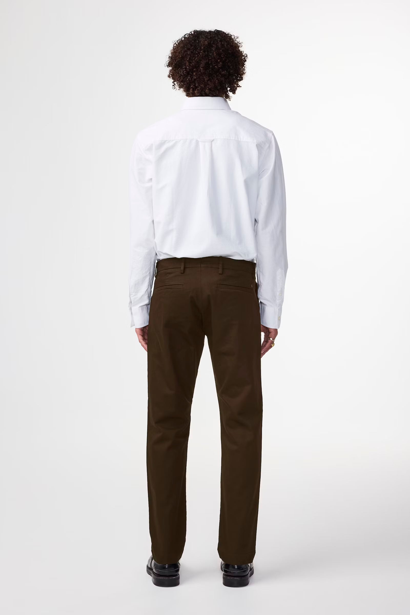 NN07 - Theo 1420 Classic tailored slim fit Chino Demitasse