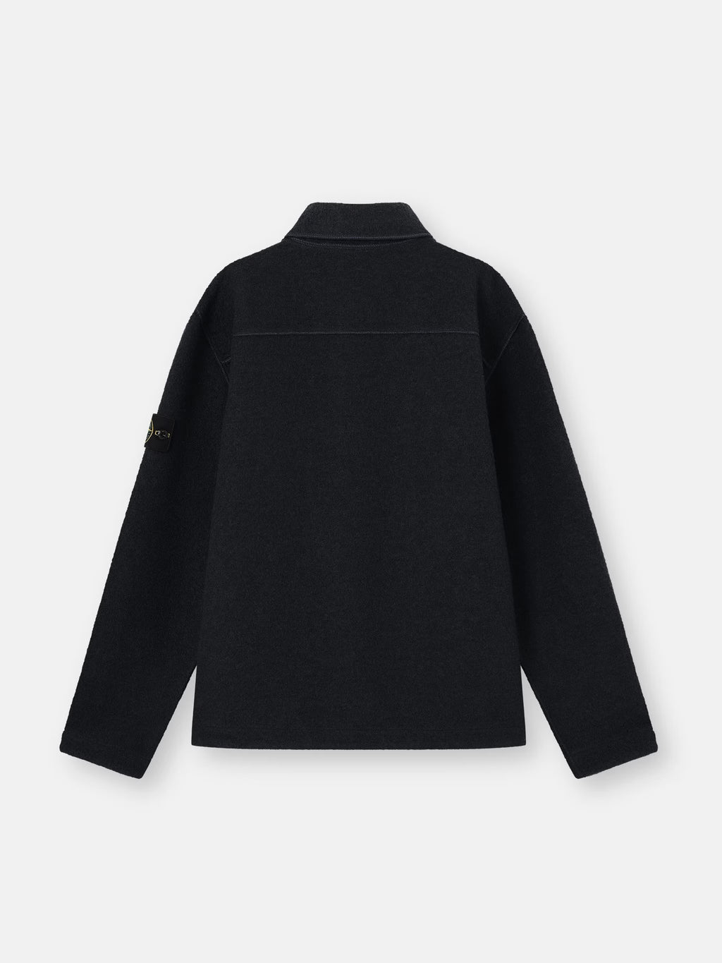 Stone Island - 1200034 Sur Chemise Laine Bleu marine
