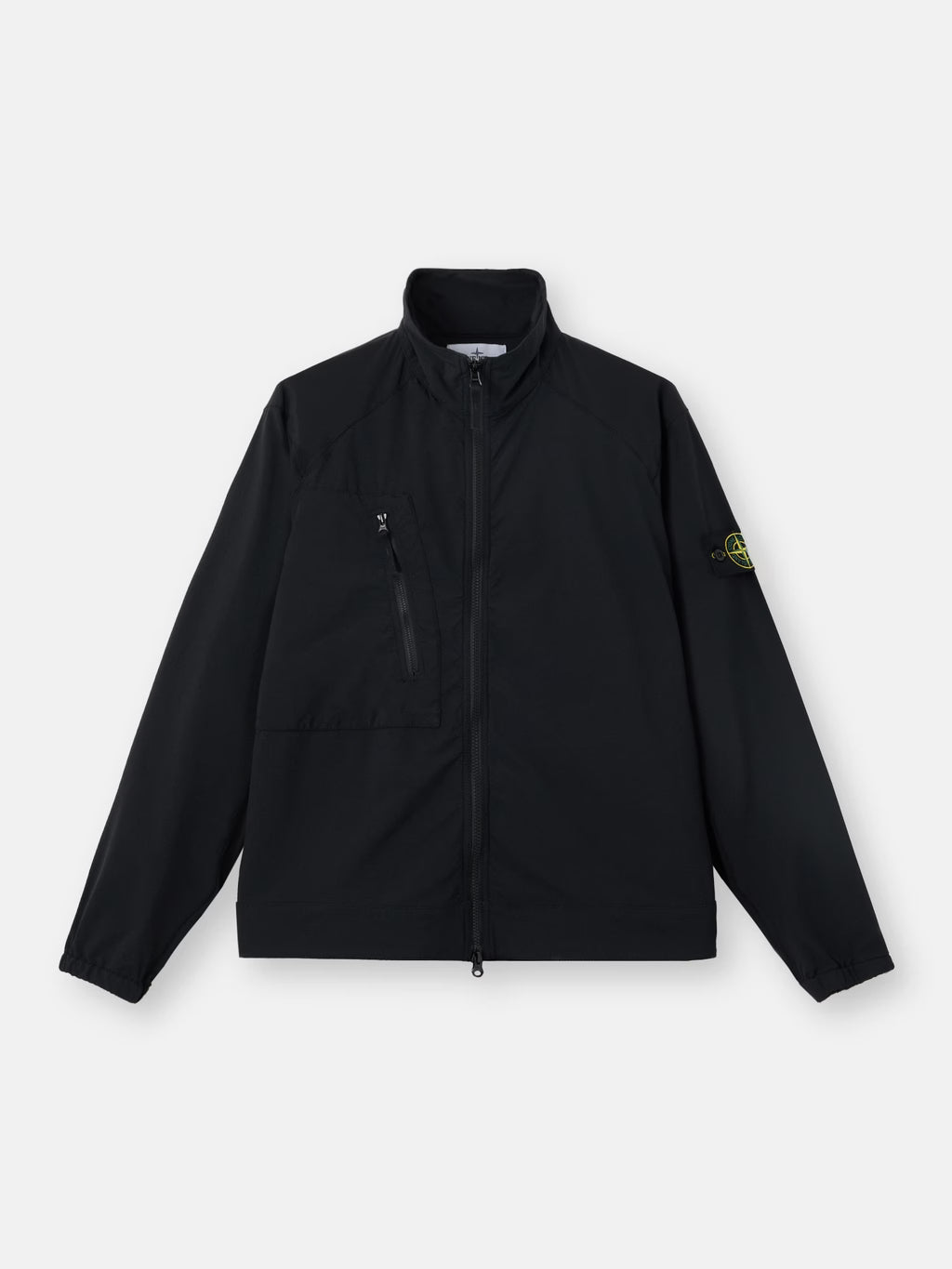 Stone Island - 1200036 Surchemise Strech Nylon Tech Fleece Noir