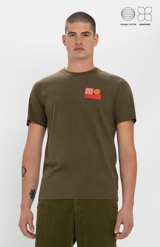 Loreak Mendian - Tee-shirt Enelzapato kaki