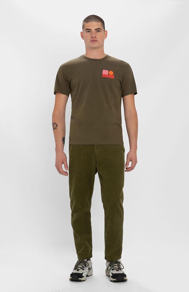 Loreak Mendian - Tee-shirt Enelzapato kaki