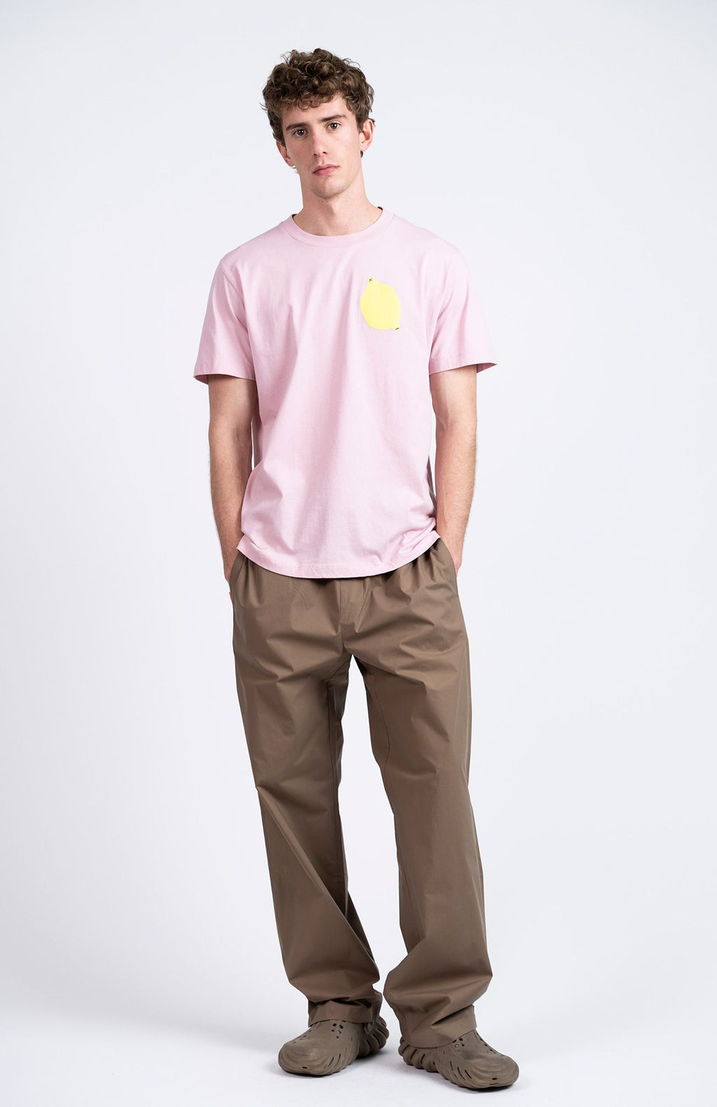Loreak Mendian - T-shirt Lemon Lilas