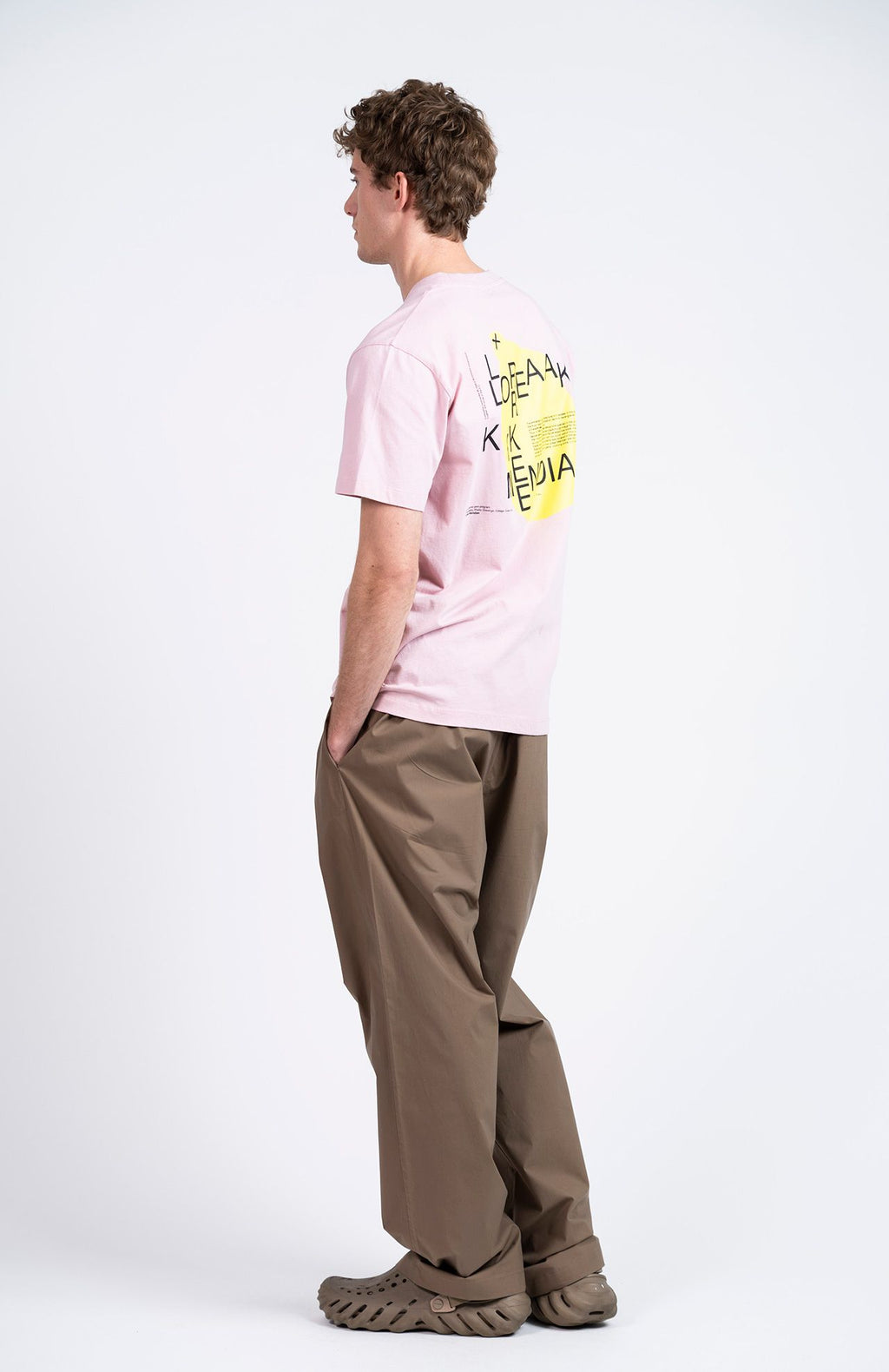 Loreak Mendian - T-shirt Lemon Lilas