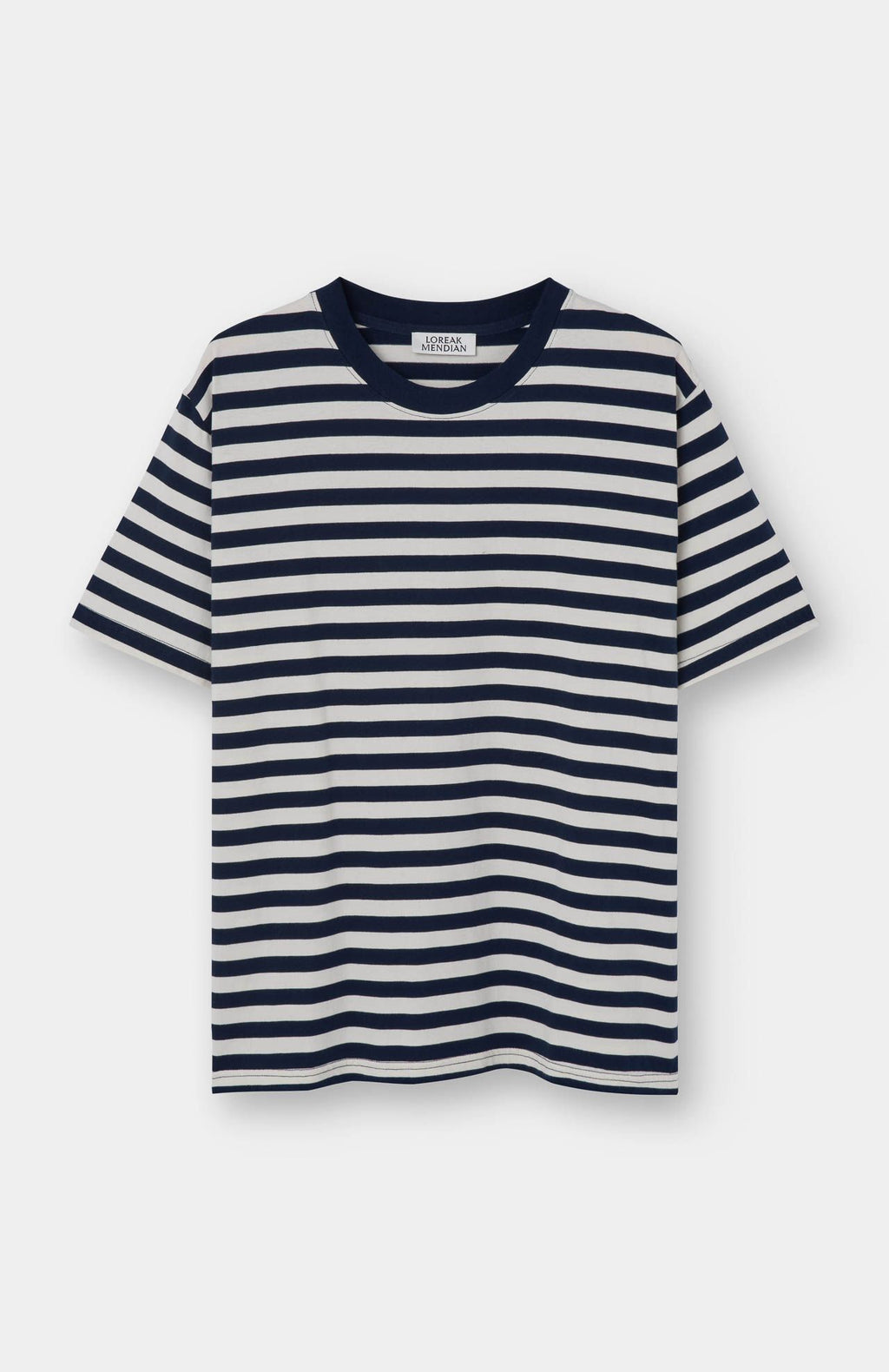 Loreak Mendian - T-shirt LM Stripe Navy