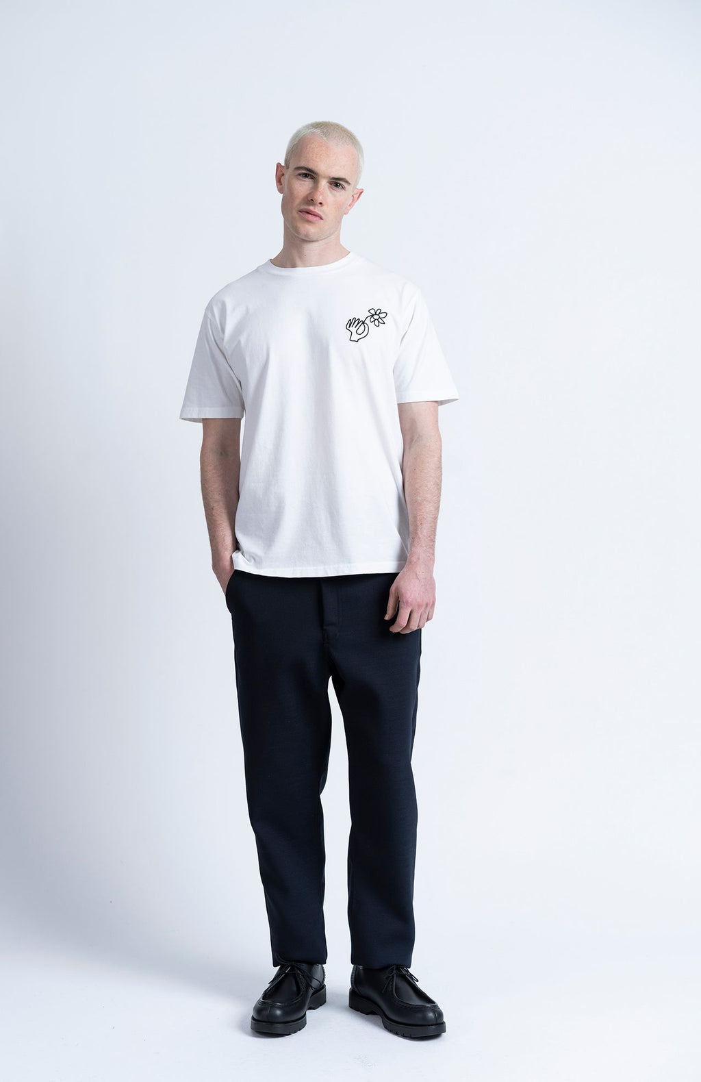 Loreak Mendian - T-shirt Okey Blanc