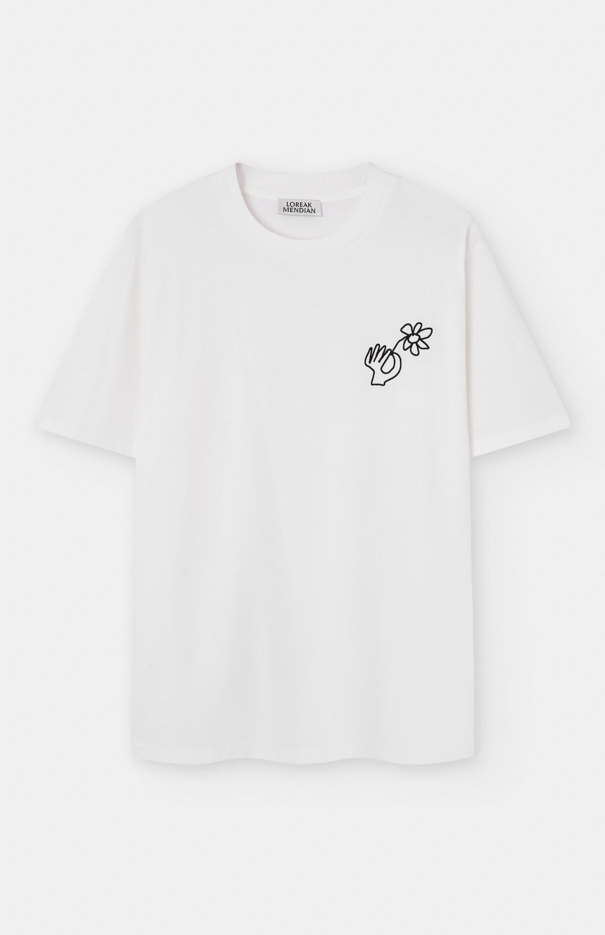 Loreak Mendian - T-shirt Okey Blanc