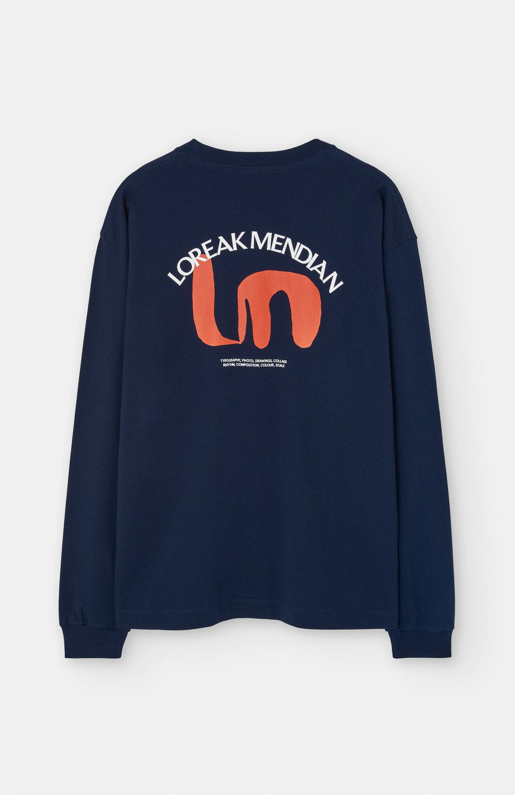 Loreak Mendian - T-shirt Manches longues Quijote Navy