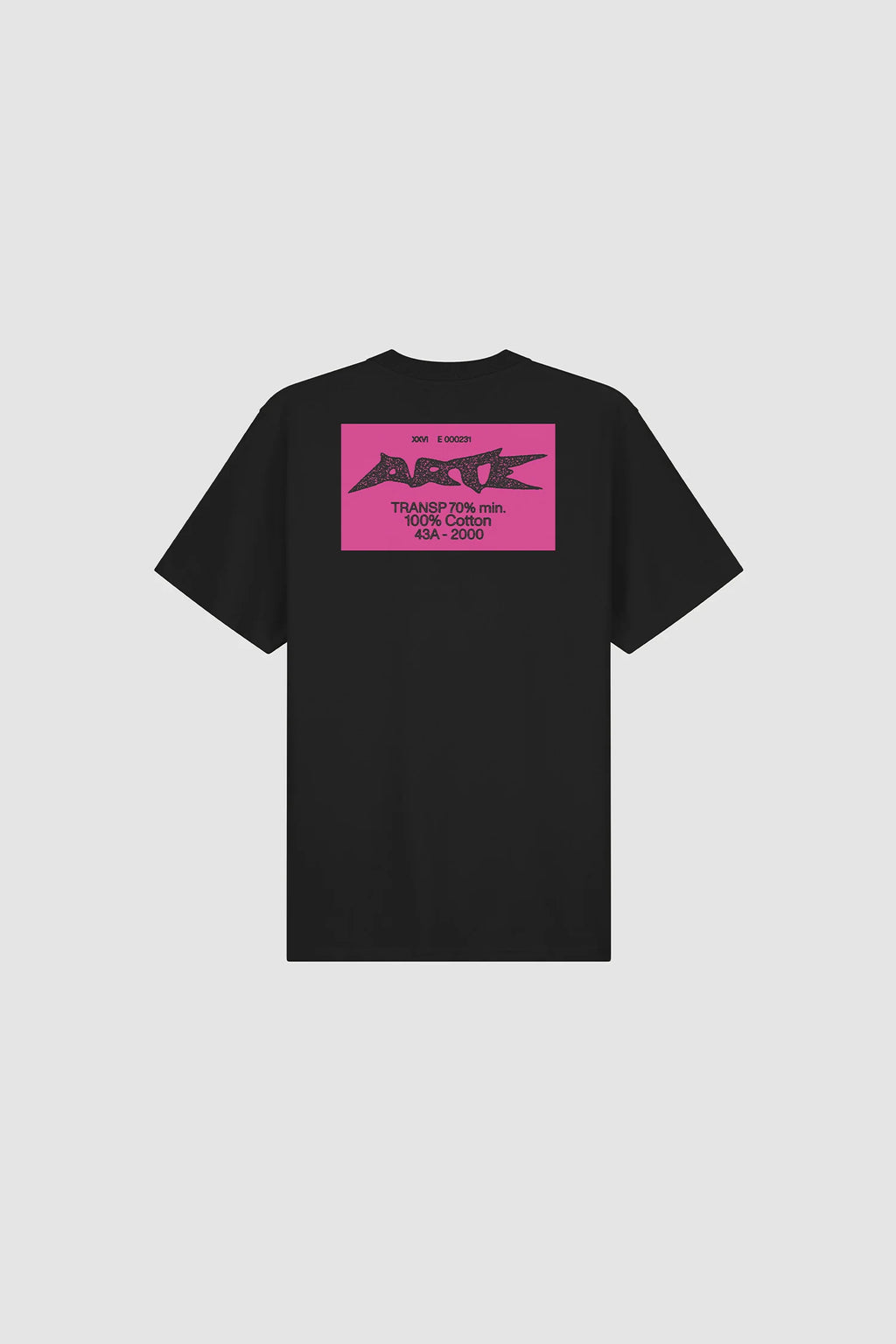 Arte - T-shirt Composition Black