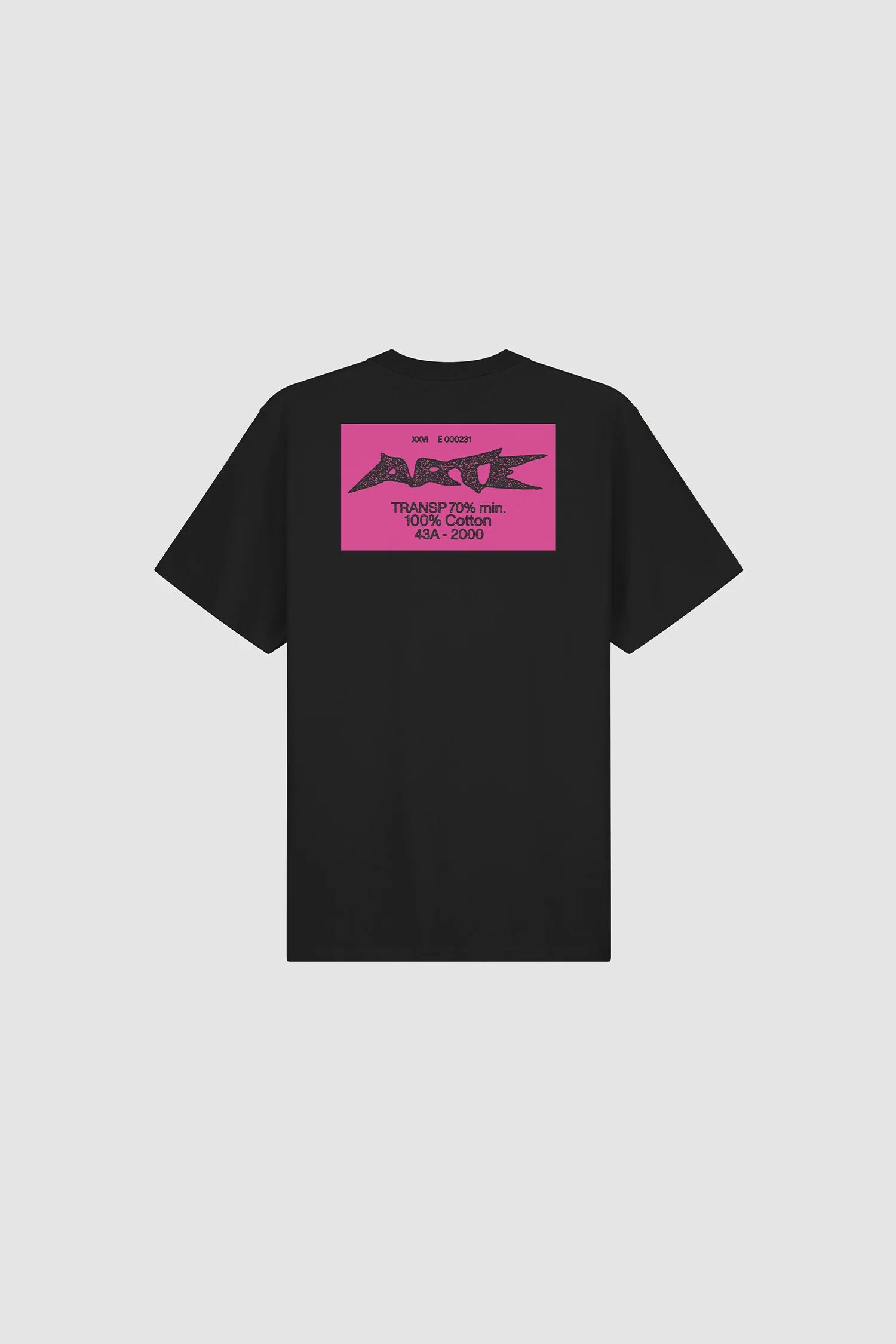 Arte - T-shirt Composition Black