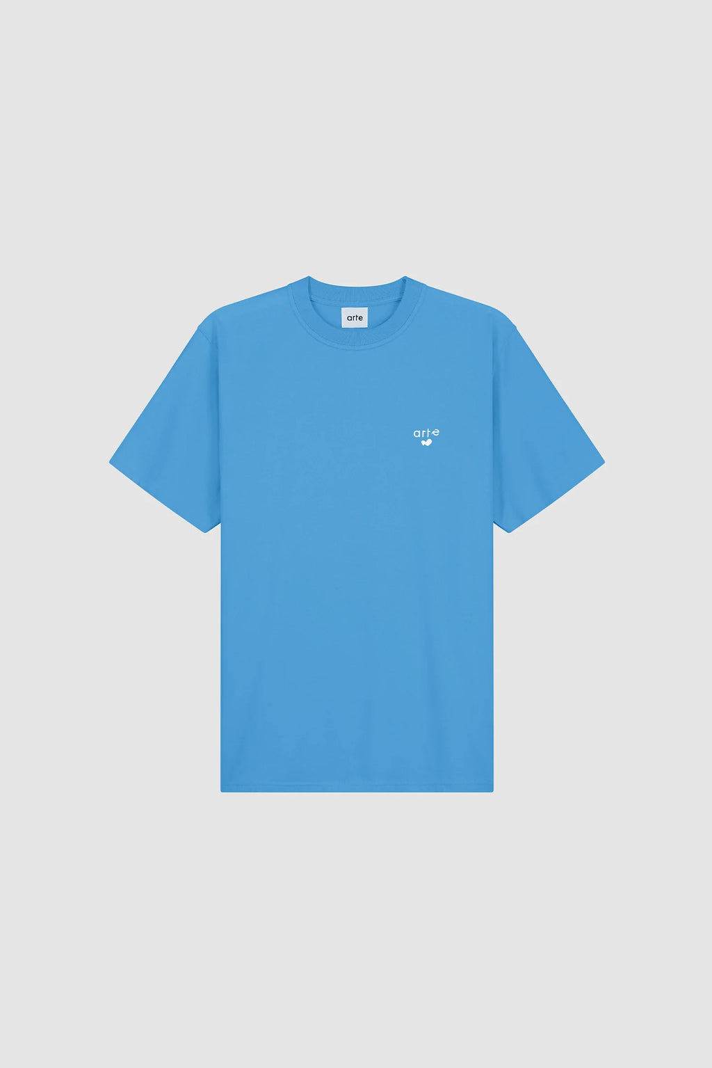 Arte - T-shirt avec logo en forme de coeur Bleu