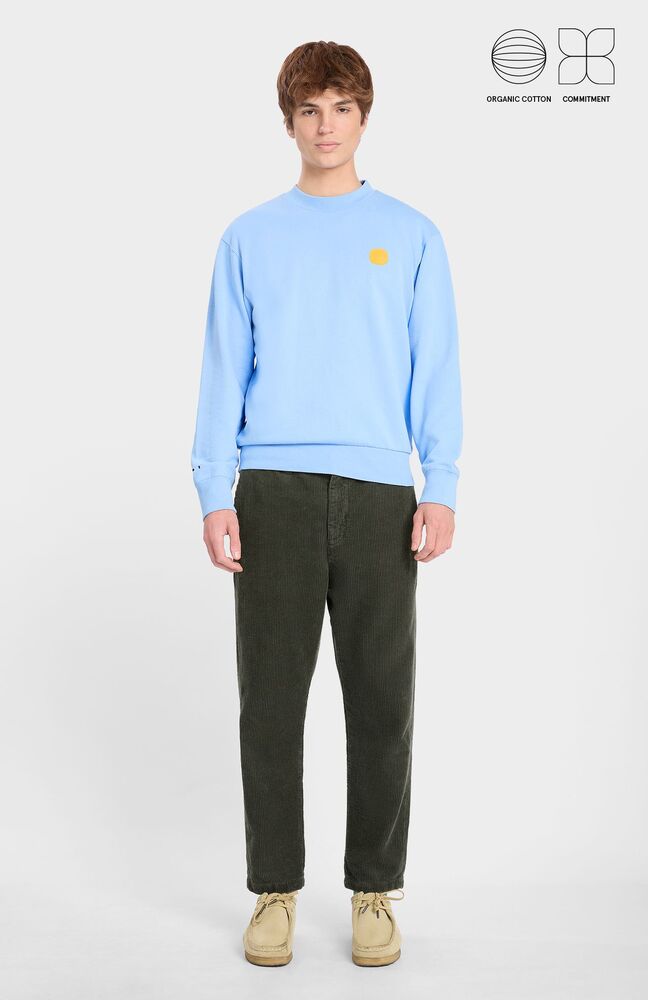 Loreak Mendian - Sweat SW New Dot Ciel Blue