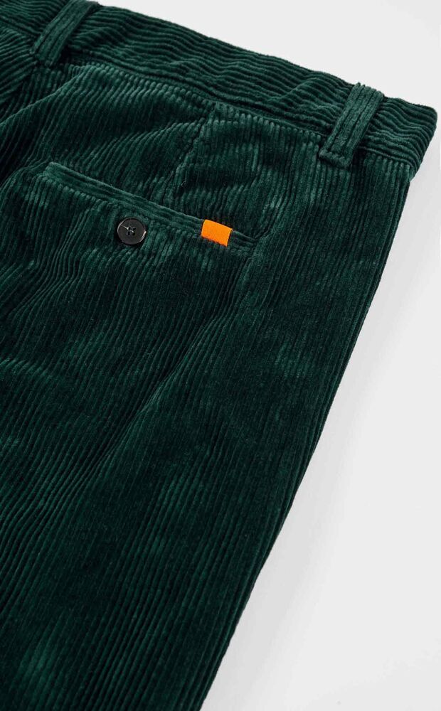 Loreak Mendian - Pantalon velours Erroa Fisherman Green