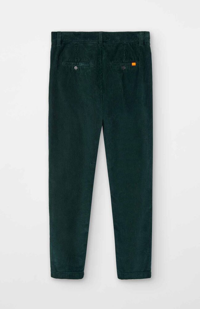 Loreak Mendian - Pantalon velours Erroa Fisherman Green