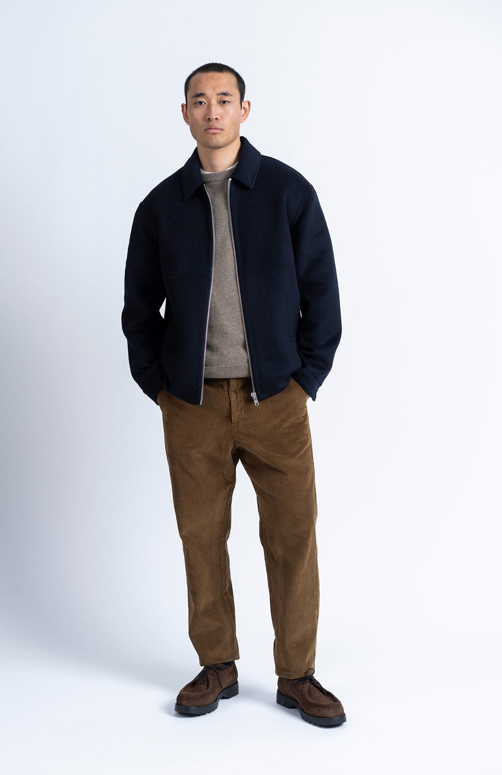 Loreak Mendian - Pantalon Velours Garro Dark Camel