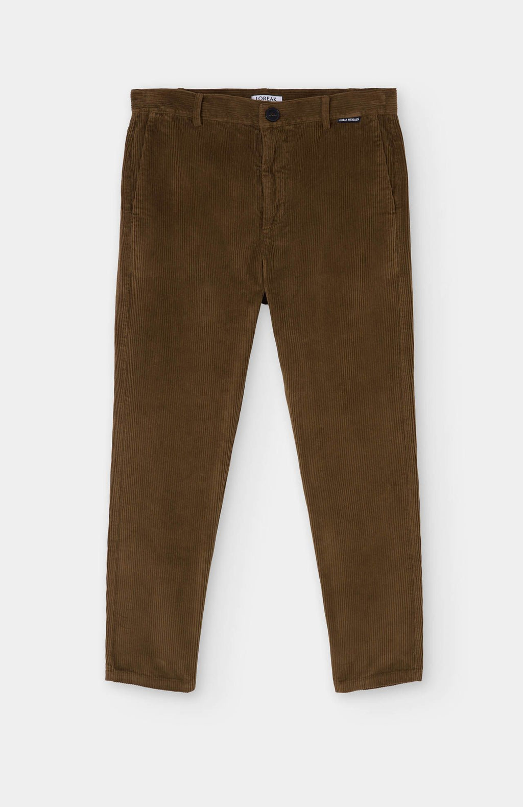 Loreak Mendian - Pantalon Velours Garro Dark Camel