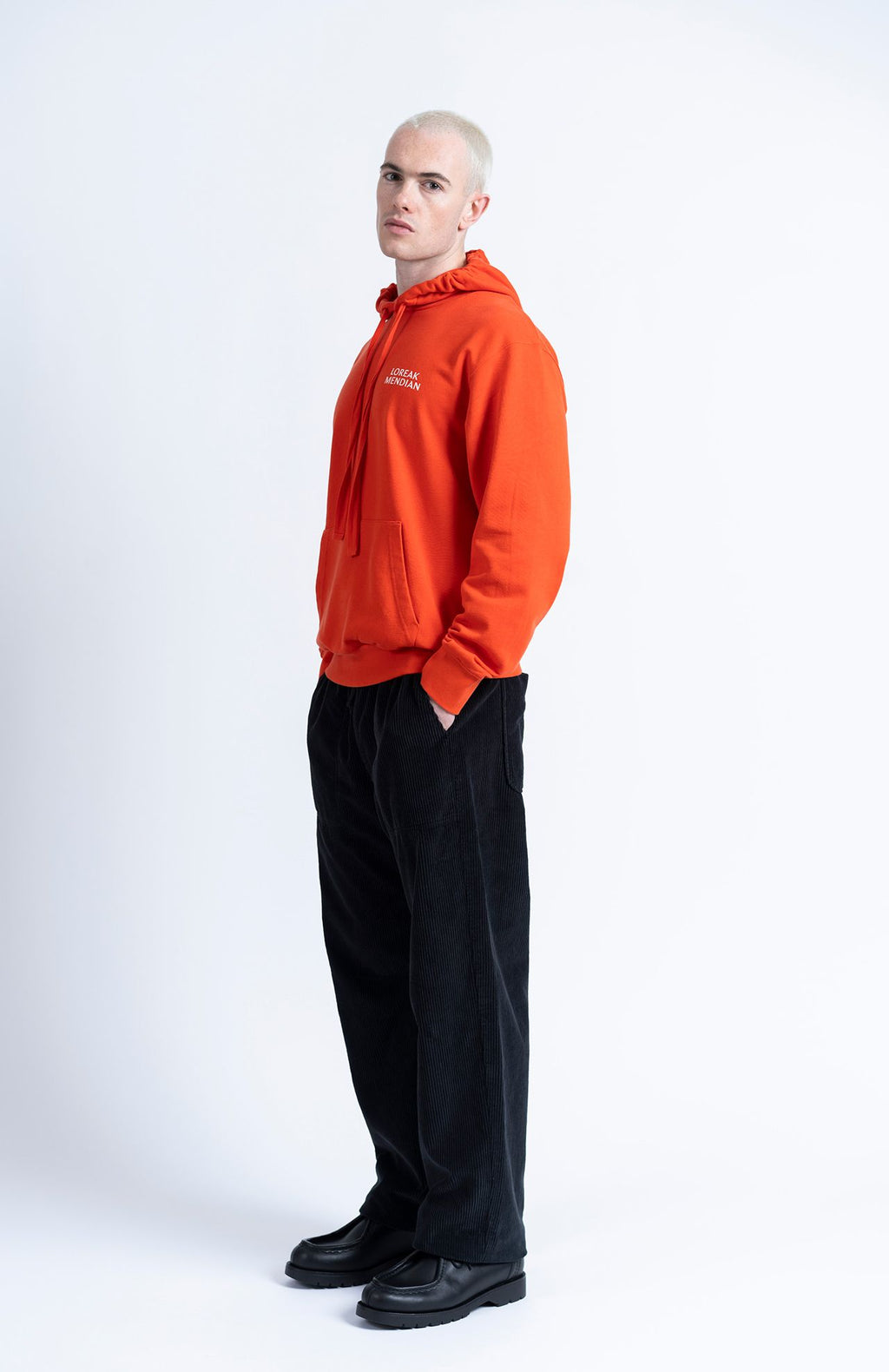 Loreak Mendian - Pantalon velours Anthracite