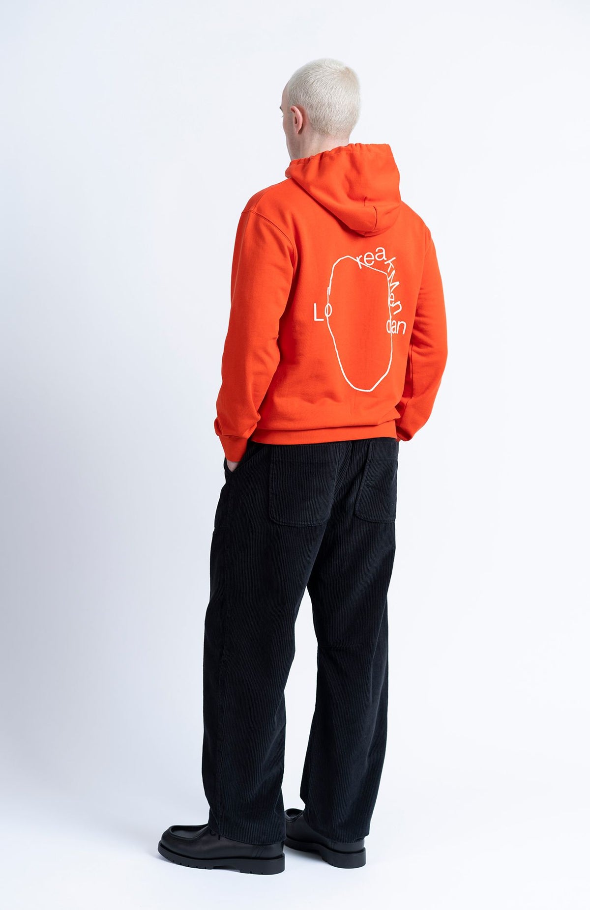 Loreak Mendian - Pantalon velours Anthracite