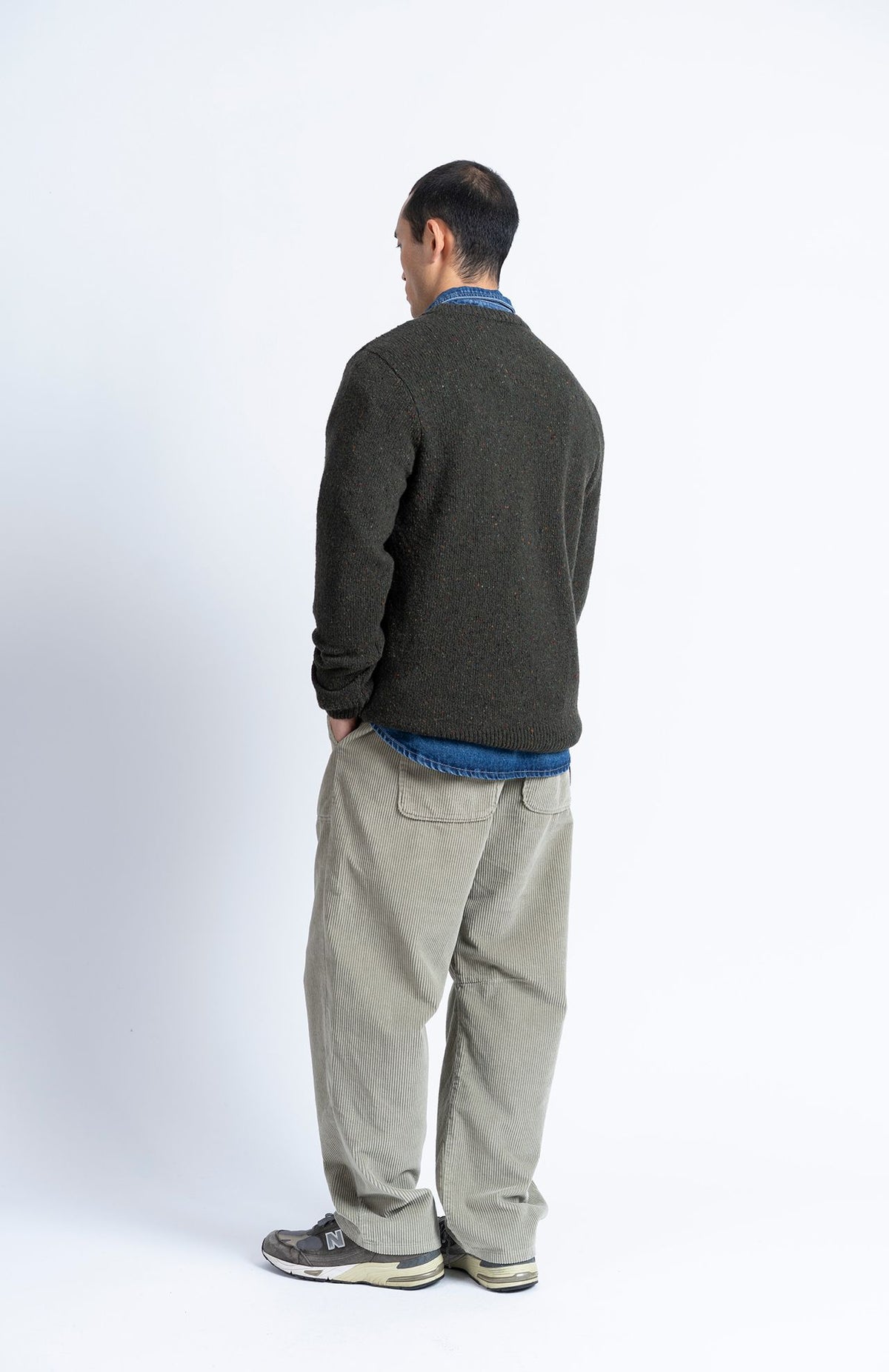 Loreak Mendian - Pantalon velours Mousse