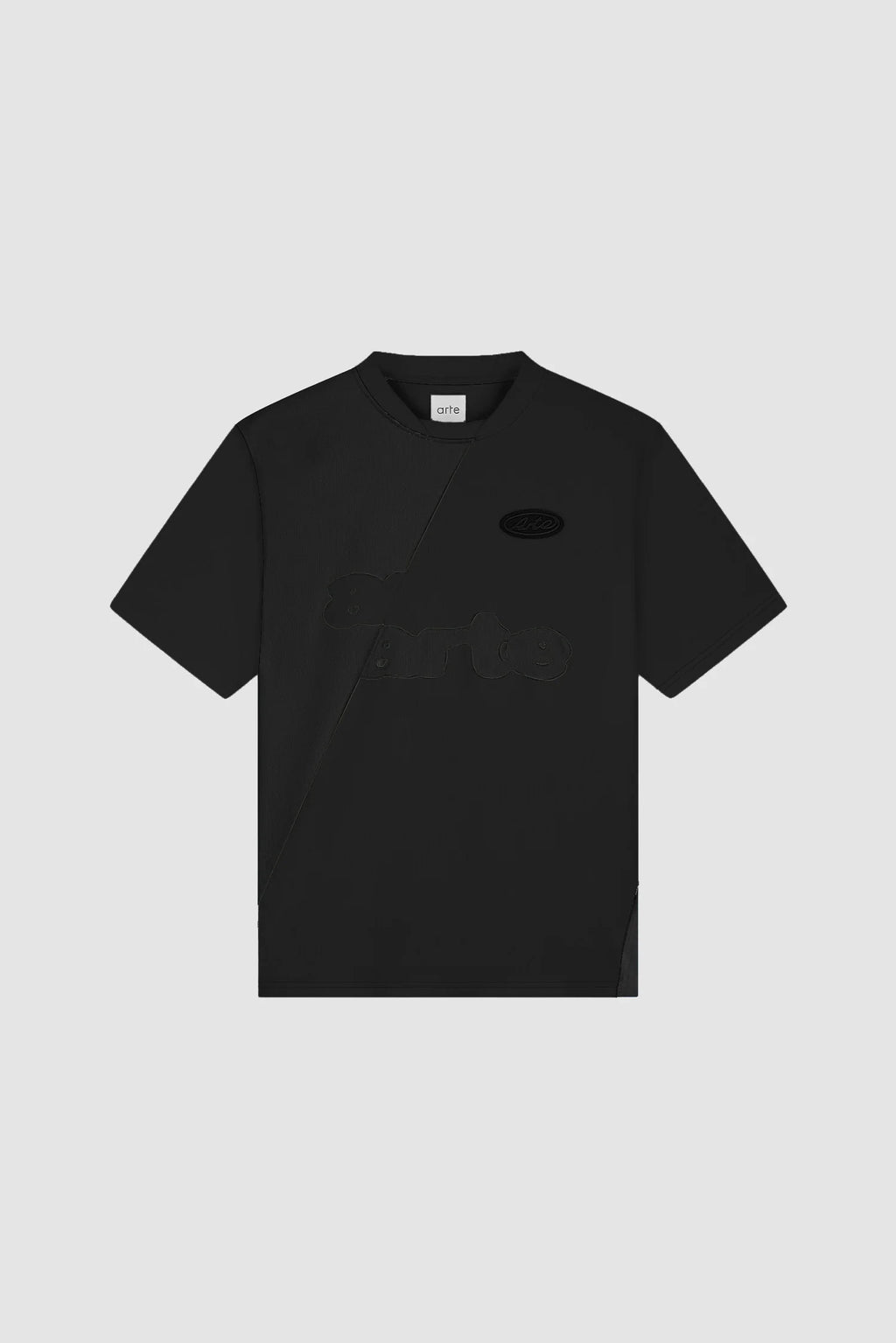 Arte - T-shirt Football Noir