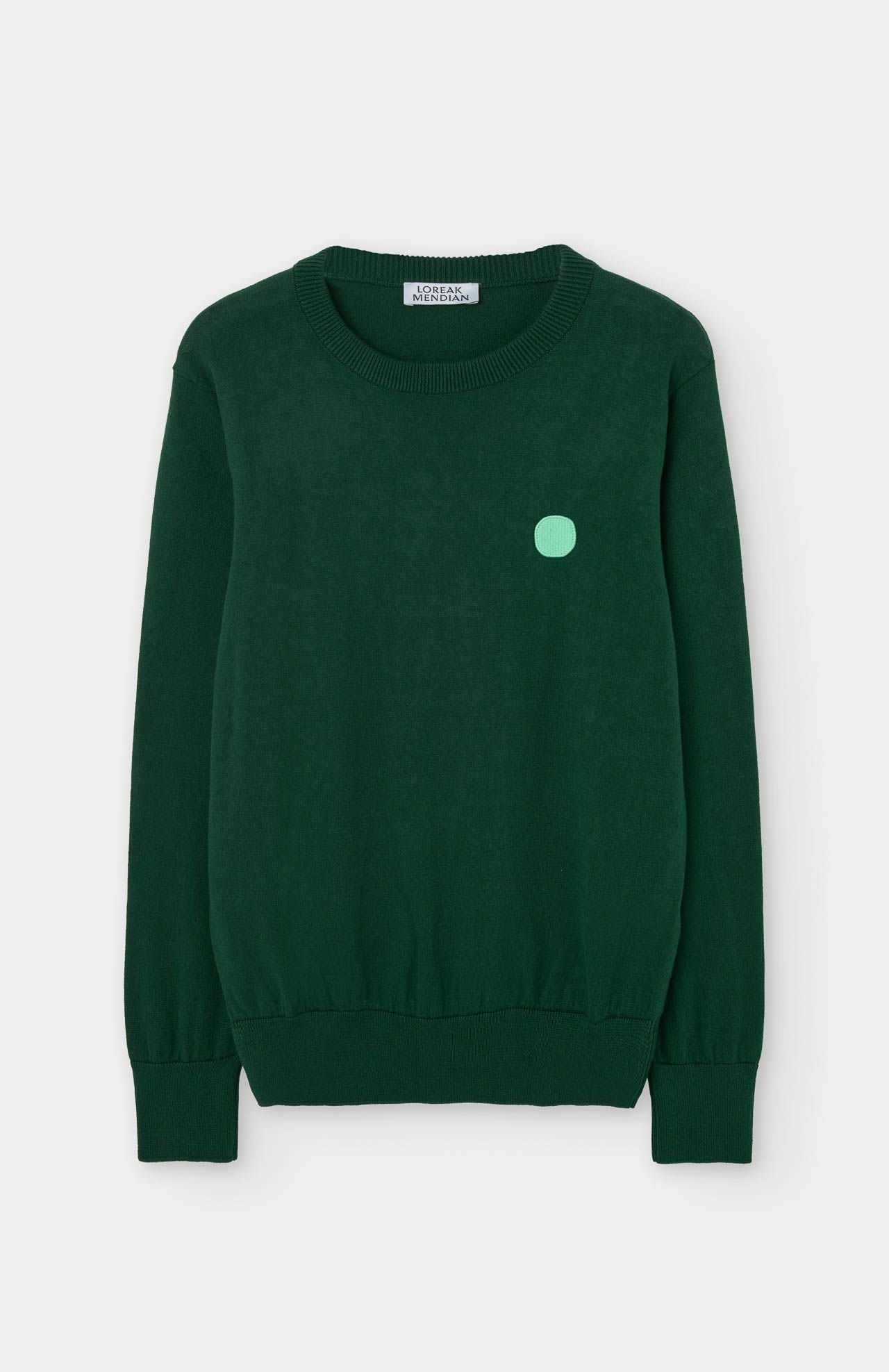 Loreak Mendian - Pull Onias Bi dot Dark Green